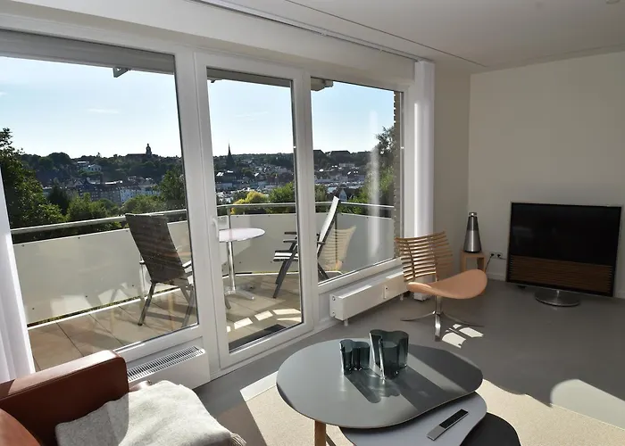 Fewo1846 - Foerdeview - Luxurioese Wohnung Mit 2 Schlafzimmern Und Balkon Mit Hafenblick