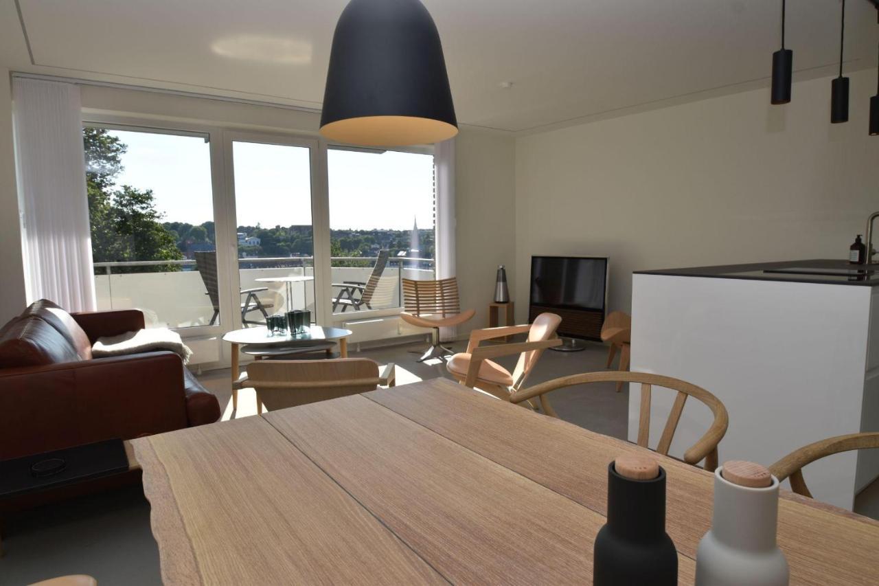 Fewo1846 - Foerdeview - Luxurioese Mit 2 Schlafzimmern Und Balkon Mit Hafenblick
